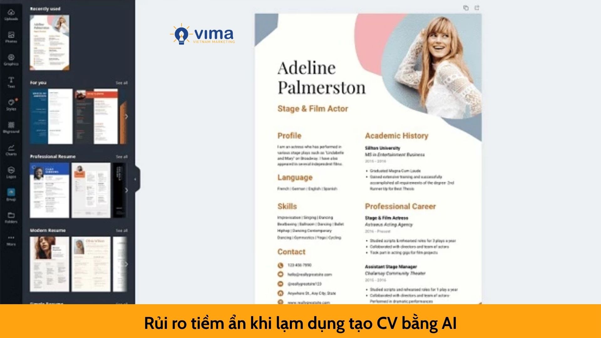 Rủi ro tiềm ẩn khi lạm dụng tạo CV bằng AI